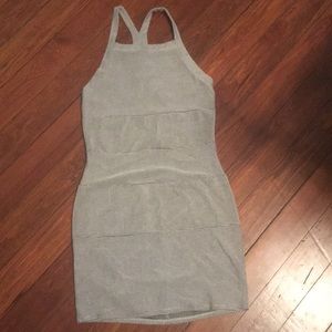 Silence and noise tank dress striped size m